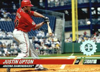 2008 Stadium Club - First Day Issue Retail #24 Justin Upton Front