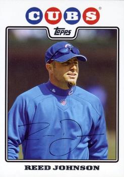 2008 Topps - Chicago Cubs #1 Reed Johnson Front