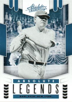 2020 Panini Absolute - Absolute Legends #AL1 Babe Ruth Front