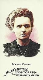 2008 Topps Allen & Ginter - Mini A & G Back #167 Marie Curie Front