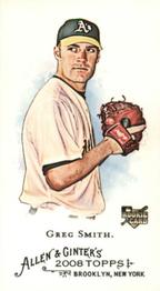 2008 Topps Allen & Ginter - Mini A & G Back #298 Greg Smith Front