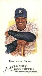 2008 Topps Allen & Ginter - Mini No Card Number #NNO Robinson Cano Front