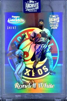 2020 Topps Archives Signature Series Retired Player Edition - Rondell White #11 Rondell White Front
