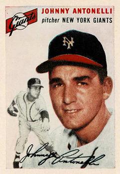 1954 Topps Sports Illustrated #119 Johnny Antonelli Front