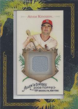2008 Topps Allen & Ginter - Relics #AGR-ATK Adam Kennedy Front