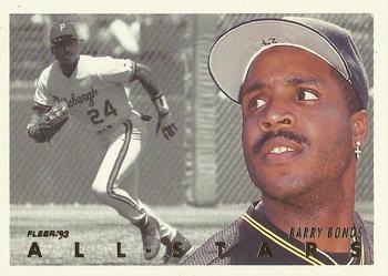 1993 Fleer - All-Stars (Series One National League) #7 Barry Bonds Front