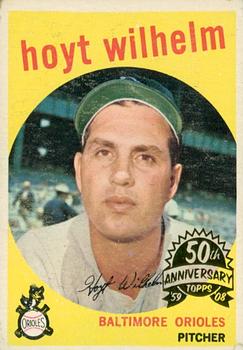 2008 Topps Heritage - 50th Anniversary Buybacks #349 Hoyt Wilhelm Front