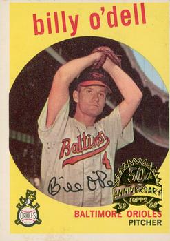 2008 Topps Heritage - 50th Anniversary Buybacks #250 Billy O'Dell Front