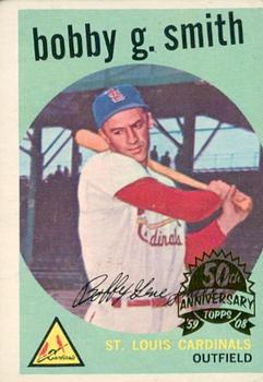 2008 Topps Heritage - 50th Anniversary Buybacks #162 Bobby G. Smith Front