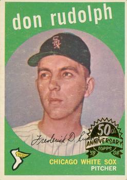 2008 Topps Heritage - 50th Anniversary Buybacks #179 Don Rudolph Front
