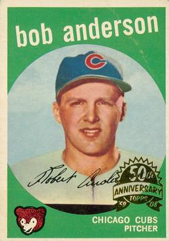 2008 Topps Heritage - 50th Anniversary Buybacks #447 Bob Anderson Front