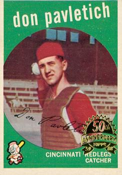 2008 Topps Heritage - 50th Anniversary Buybacks #494 Don Pavletich Front