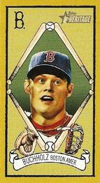 2008 Topps Heritage - T205 Mini #HTCP2 Clay Buchholz Front