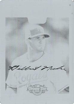 2008 Topps Opening Day - Printing Plates Black #89 Gil Meche Front