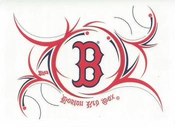 2008 Topps Opening Day - Tattoos #NNO Boston Red Sox Front