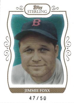 2008 Topps Sterling - Framed White #27 Jimmie Foxx Front