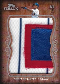 2008 Topps Sterling - Super Jumbo Patch #JS-FMC28 Fred McGriff Front