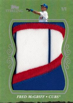 2008 Topps Sterling - Super Jumbo Patch #JS-FMC20 Fred McGriff Front