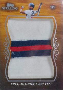 2008 Topps Sterling - Super Jumbo Patch #JS-FMB16 Fred McGriff Front