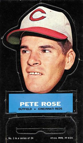1967 Topps Stand-Ups #1 Pete Rose Front