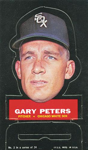 1967 Topps Stand-Ups #2 Gary Peters Front