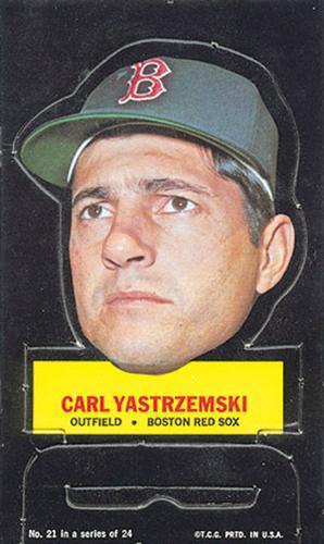1967 Topps Stand-Ups #21 Carl Yastrzemski Front
