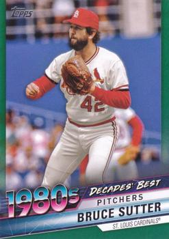 2020 Topps - Decades' Best Green (Series Two) #DB-69 Bruce Sutter Front
