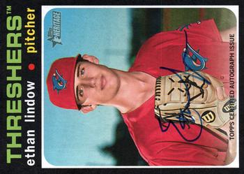 2020 Topps Heritage Minor League - Real One Autographs #ROA-EL Ethan Lindow Front