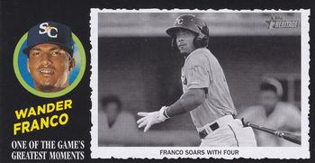 2020 Topps Heritage Minor League - 1971 Greatest Moments Boxloader #16 Wander Franco Front