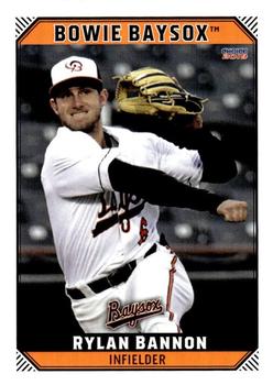 2019 Choice Bowie Baysox #3 Rylan Bannon Front