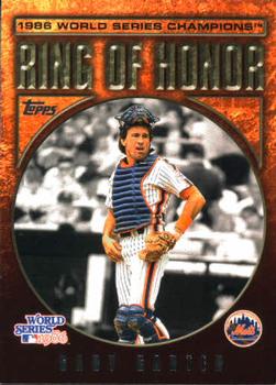 2008 Topps Updates & Highlights - Ring of Honor: 1986 New York Mets #MRH-GC Gary Carter Front
