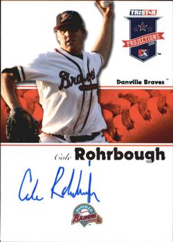 2008 TriStar PROjections - Autographs #253 Cole Rohrbough Front