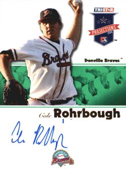 2008 TriStar PROjections - Autographs Green #253 Cole Rohrbough Front
