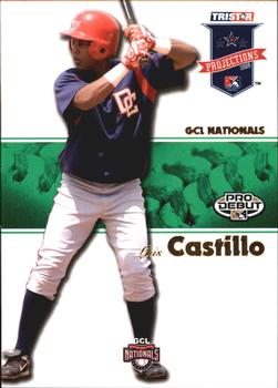2008 TriStar PROjections - Green #141 Luis Castillo Front