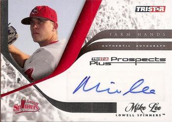 2008 TriStar Prospects Plus - Farm Hands Autographs #FH-ML Mike Lee Front