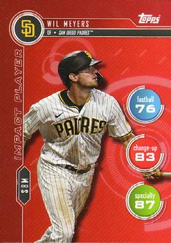 2020 Topps Attax - Booster Pack: Week 07 #NNO Wil Myers Front