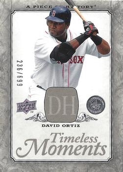 2008 Upper Deck A Piece of History - Timeless Moments #TM-6 David Ortiz Front