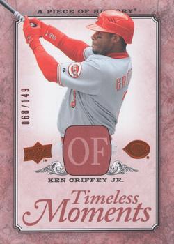 2008 Upper Deck A Piece of History - Timeless Moments Red #TM-14 Ken Griffey Jr. Front