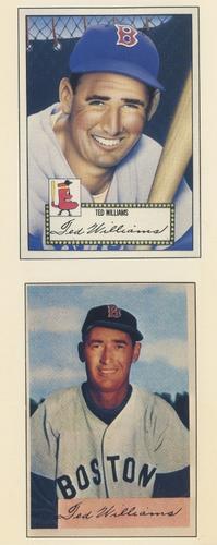 1988 Baseball Cards Magazine Repli-cards - Panels #1 / 2 Ted Williams Front