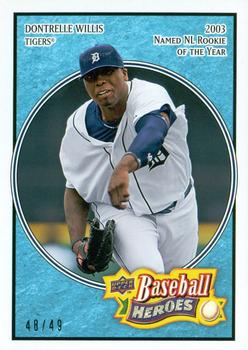 2008 Upper Deck Baseball Heroes - Light Blue #61 Dontrelle Willis Front
