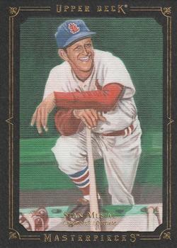 2008 Upper Deck Masterpieces - Framed Black #117 Stan Musial Front