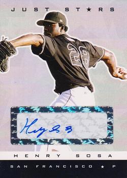 2007 Just Minors Just Rookies - Just Stars White Edition (51-75) #71 Henry Sosa Front