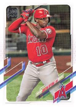 2021 Topps #527 Justin Upton Front