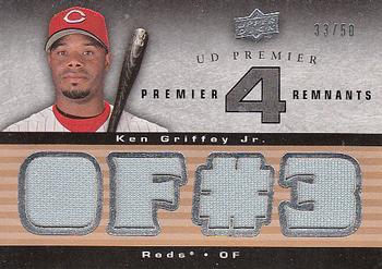2008 Upper Deck Premier - Remnants Quad #PR4-KG Ken Griffey Jr. Front