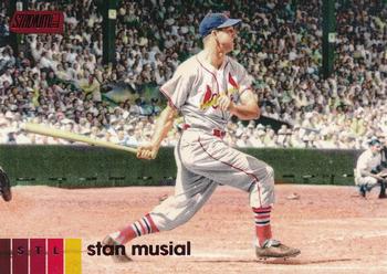 2020 Stadium Club - Red Foil #187 Stan Musial Front