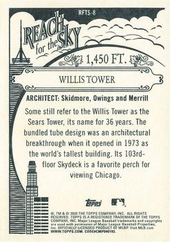 2020 Topps Allen & Ginter - Reach for the Sky #RFTS-8 Willis Tower Back