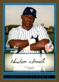 2009 Bowman - Prospects Gold #BP49 Abraham Almonte Front