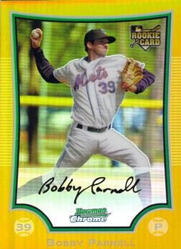 2009 Bowman Chrome - Gold Refractors #211 Bobby Parnell Front