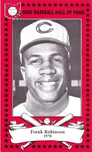 1982-91 Ohio Baseball Hall of Fame #30 Frank Robinson Front