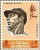 1969 Ajman Champions of Sports Stamps #NNO Joe DiMaggio Front
